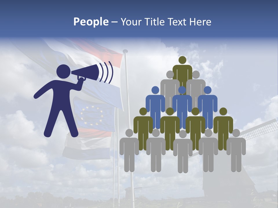 Holland Countryside Mill PowerPoint Template