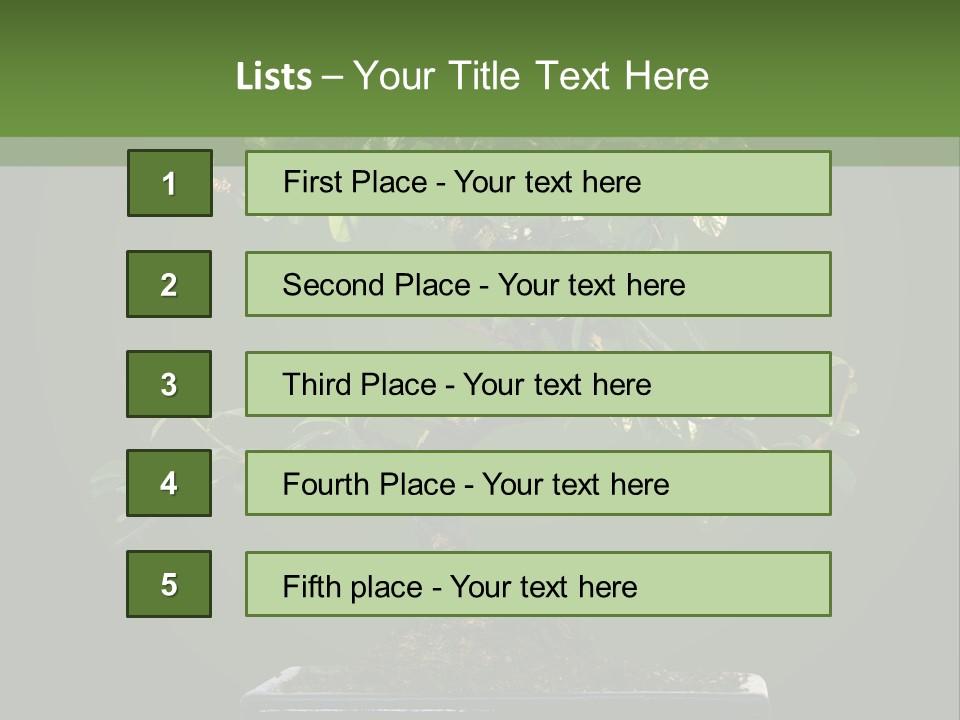Agriculture Garden Green PowerPoint Template