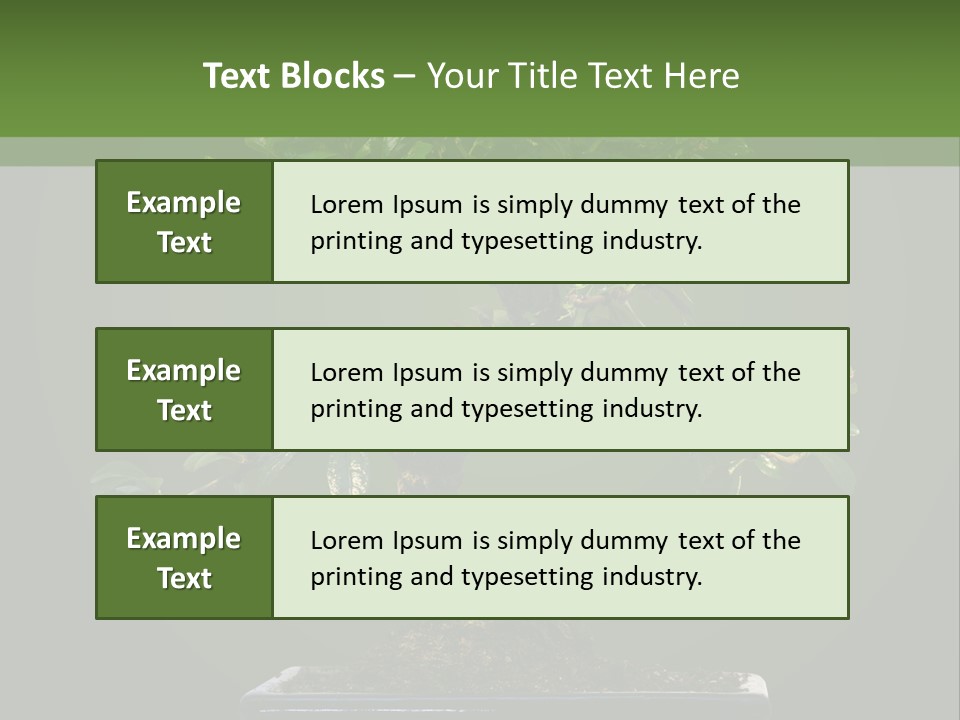 Agriculture Garden Green PowerPoint Template