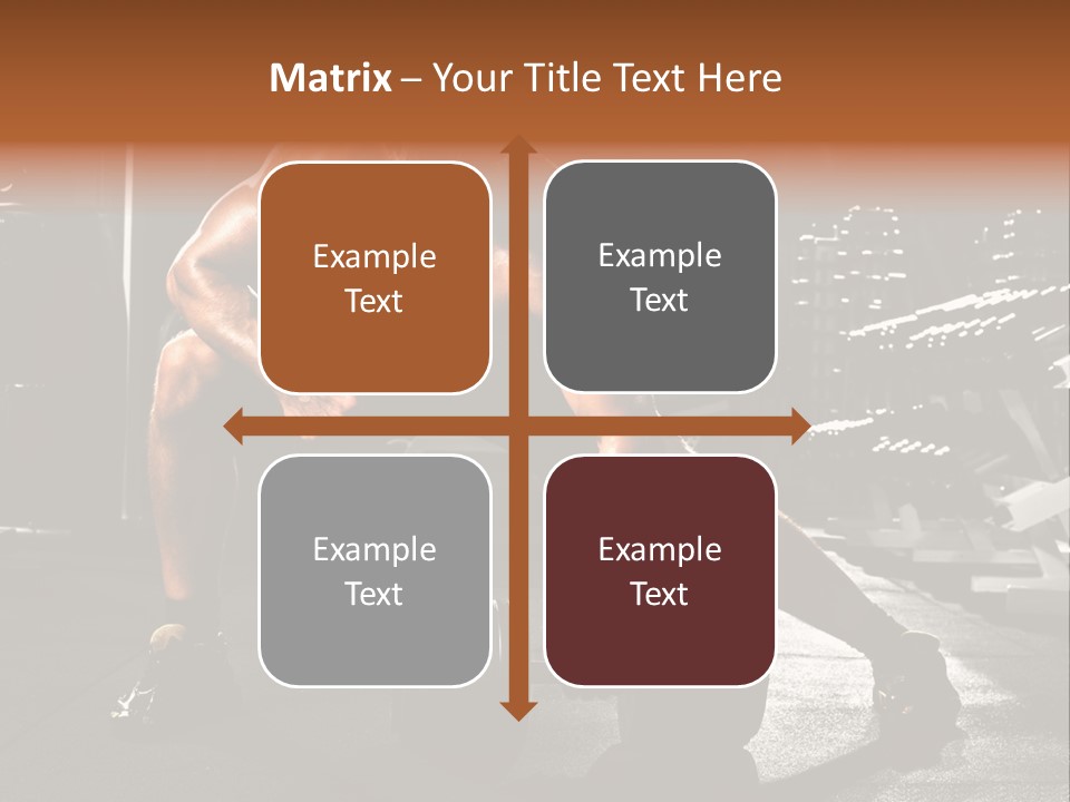 Power Execute Man PowerPoint Template