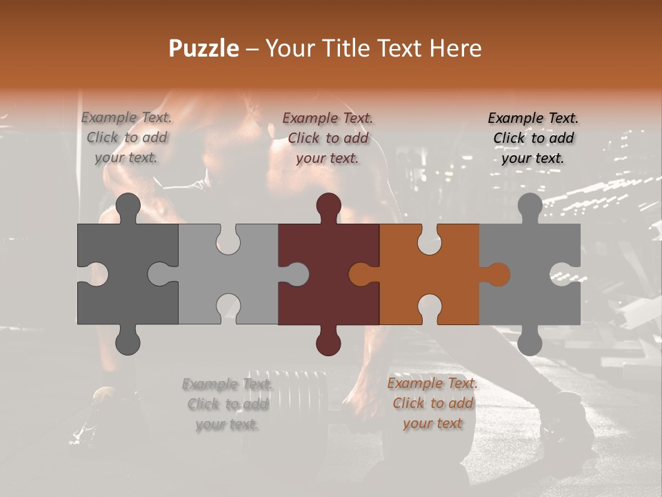 Power Execute Man PowerPoint Template