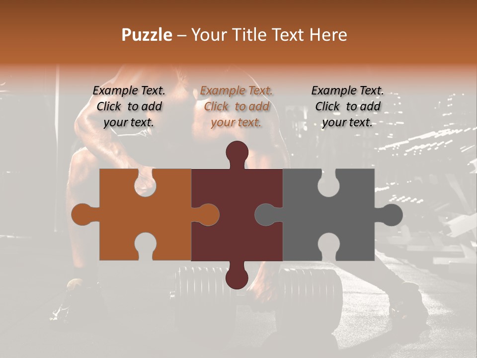 Power Execute Man PowerPoint Template