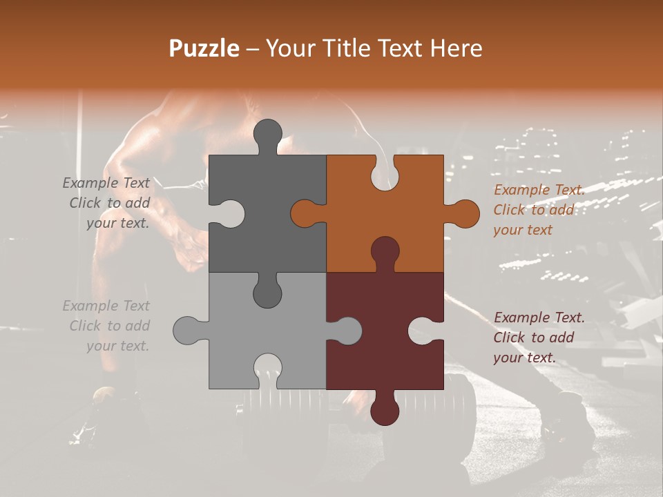 Power Execute Man PowerPoint Template