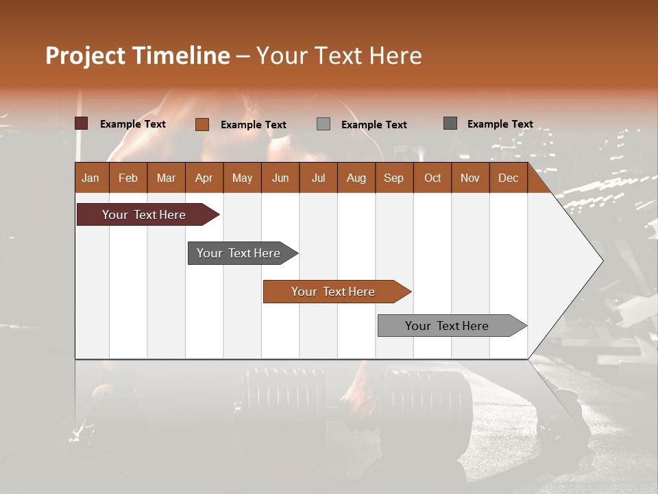 Power Execute Man PowerPoint Template