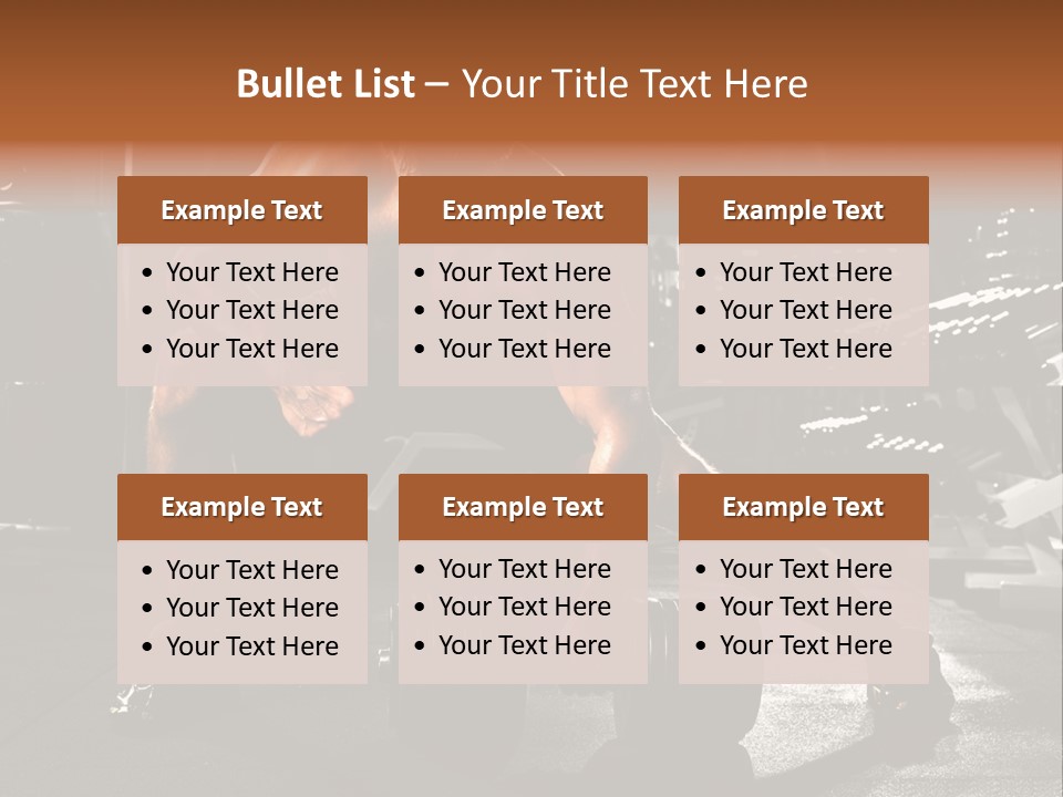 Power Execute Man PowerPoint Template