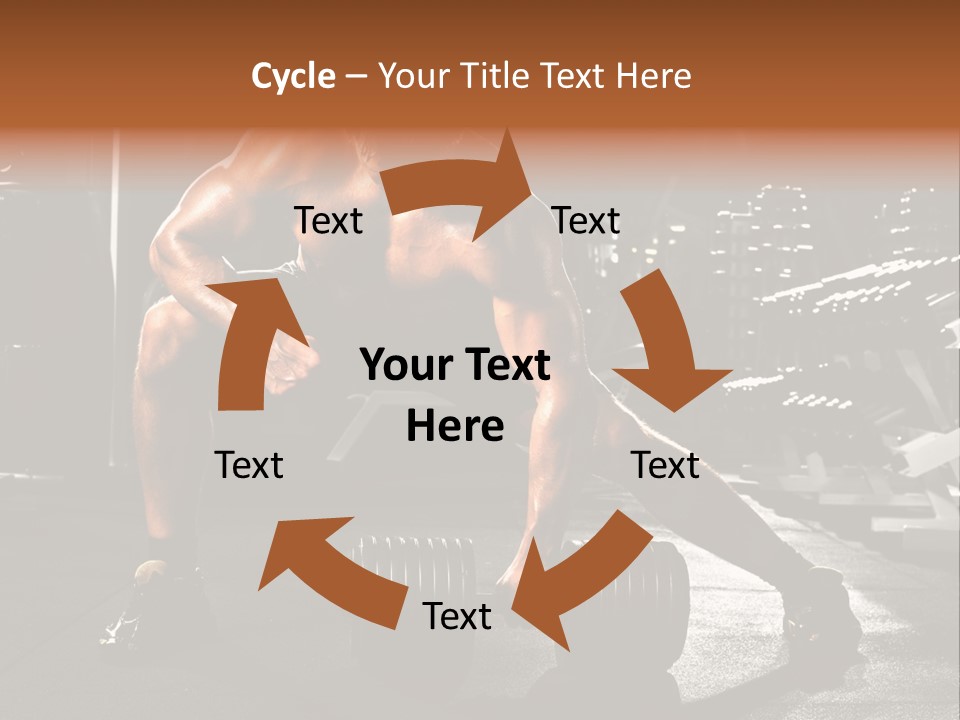 Power Execute Man PowerPoint Template