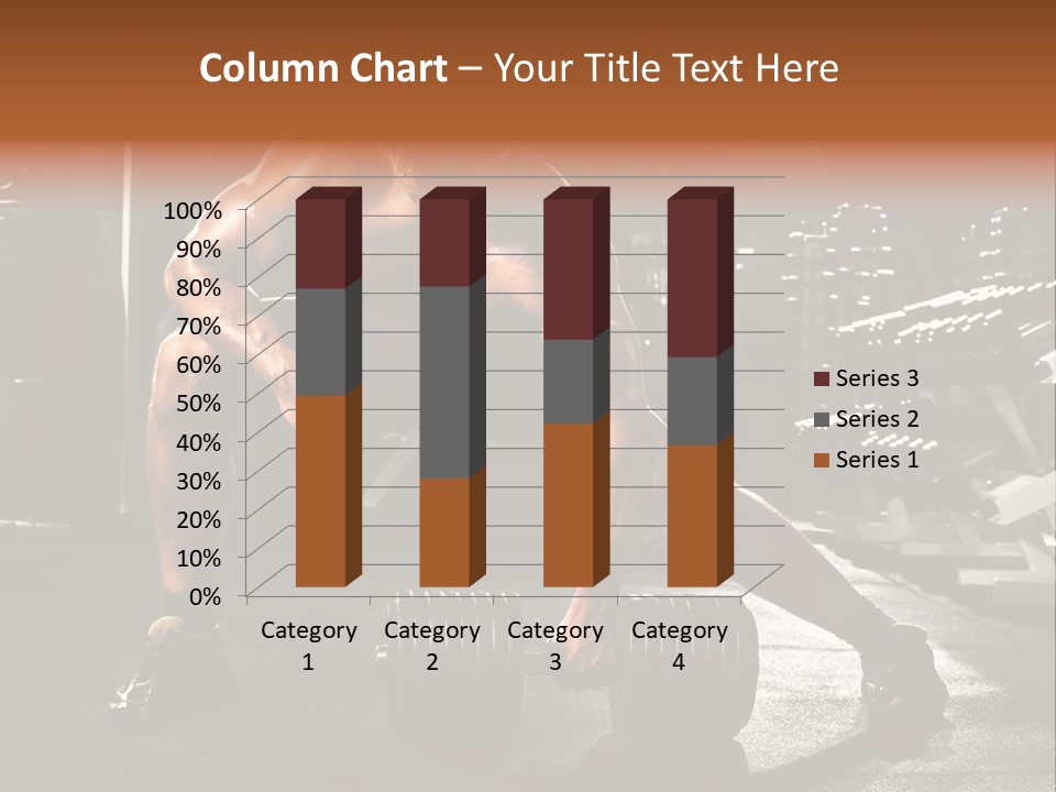 Power Execute Man PowerPoint Template