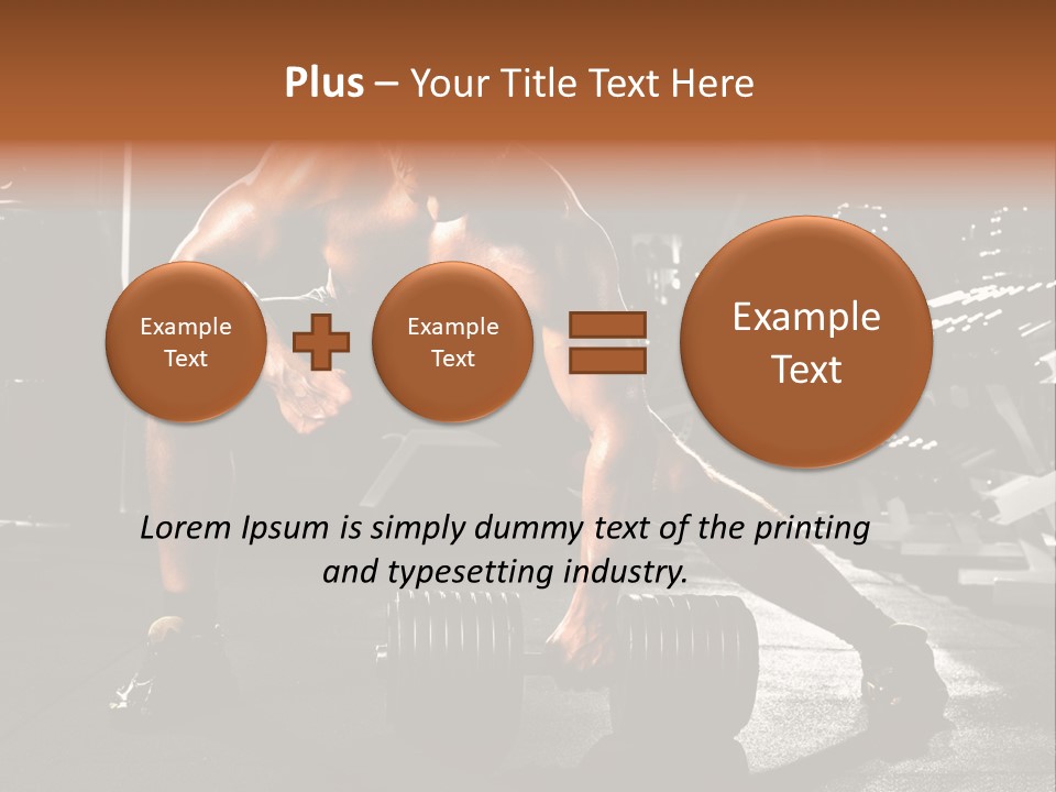 Power Execute Man PowerPoint Template