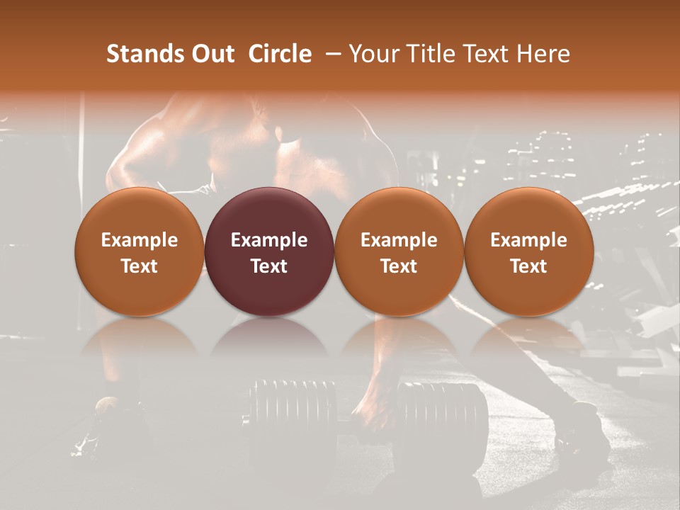 Power Execute Man PowerPoint Template