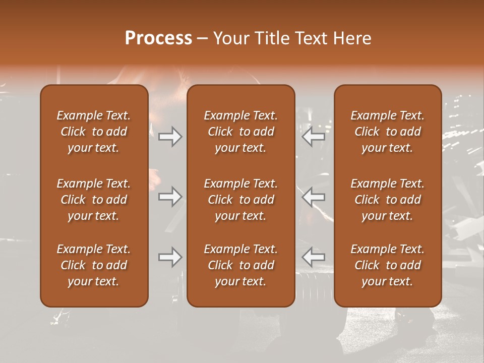 Power Execute Man PowerPoint Template