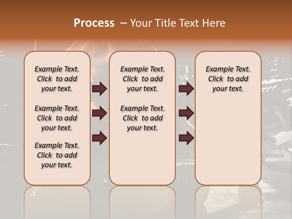 Power Execute Man PowerPoint Template
