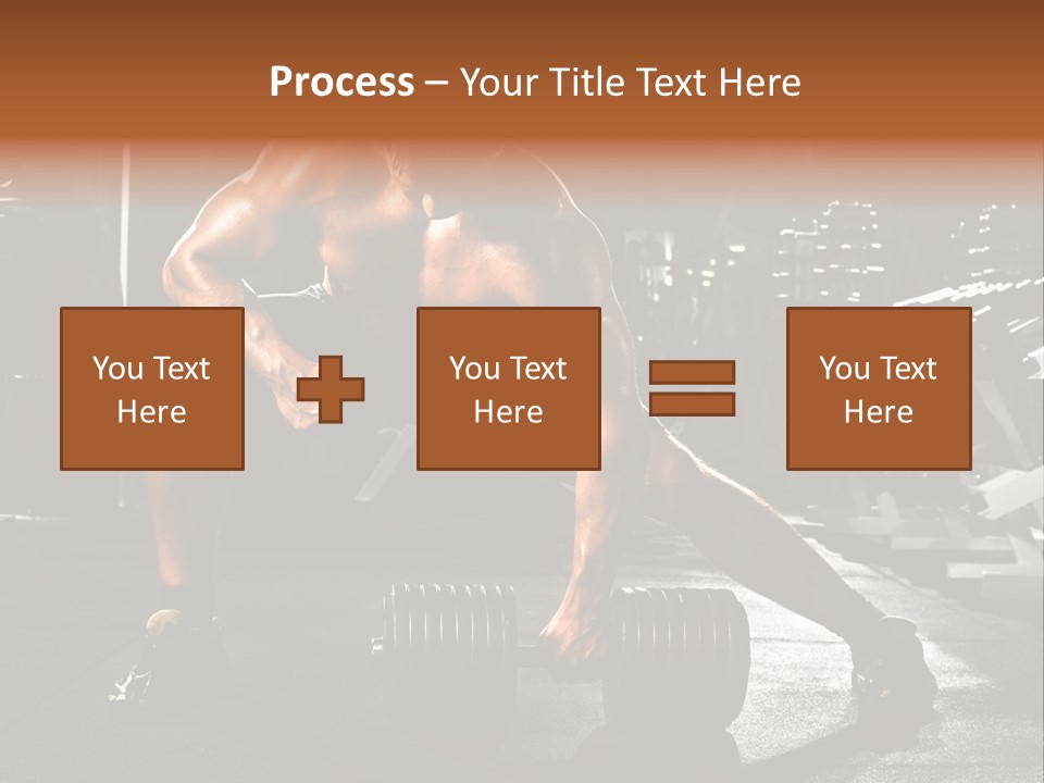 Power Execute Man PowerPoint Template