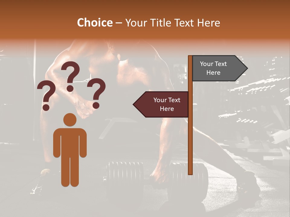 Power Execute Man PowerPoint Template