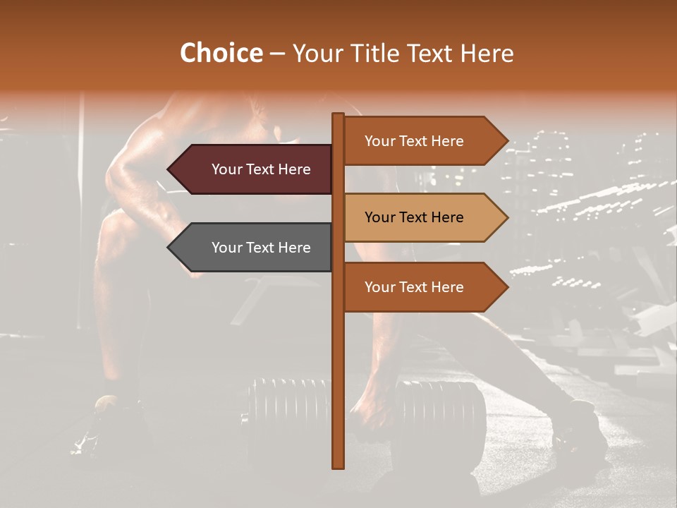 Power Execute Man PowerPoint Template