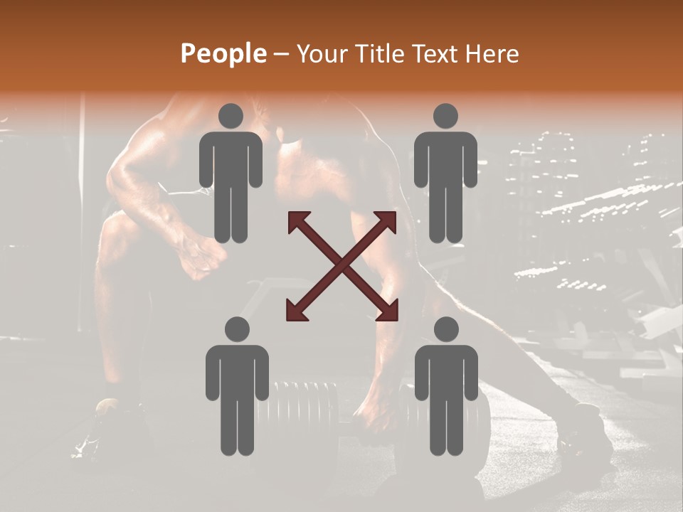 Power Execute Man PowerPoint Template