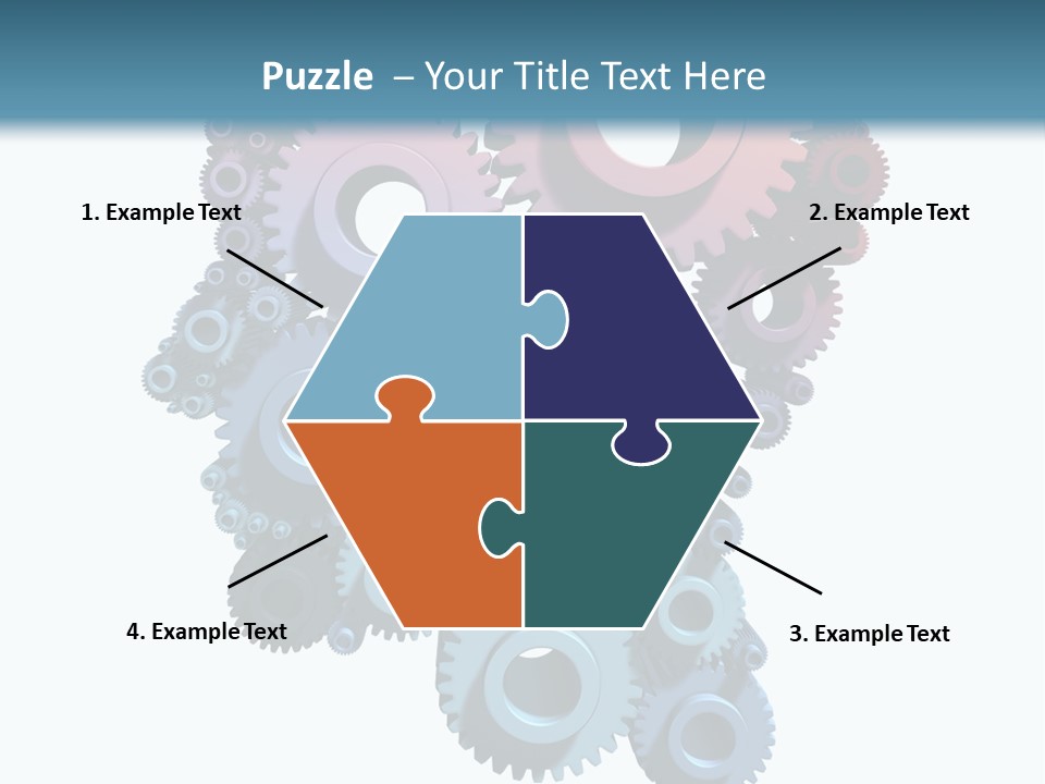 Thought Head Red PowerPoint Template