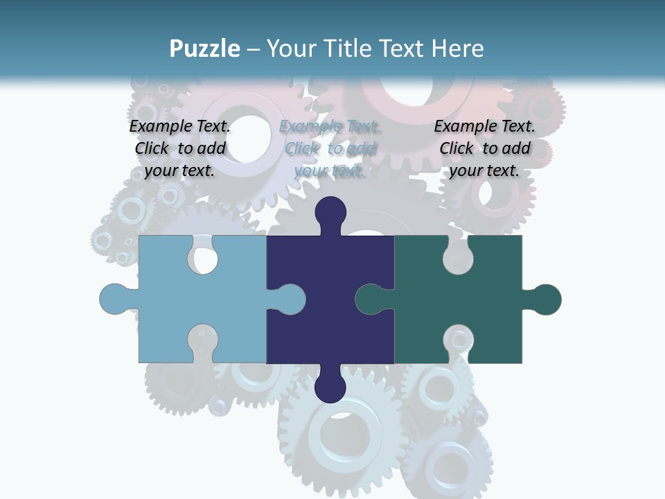 Thought Head Red PowerPoint Template