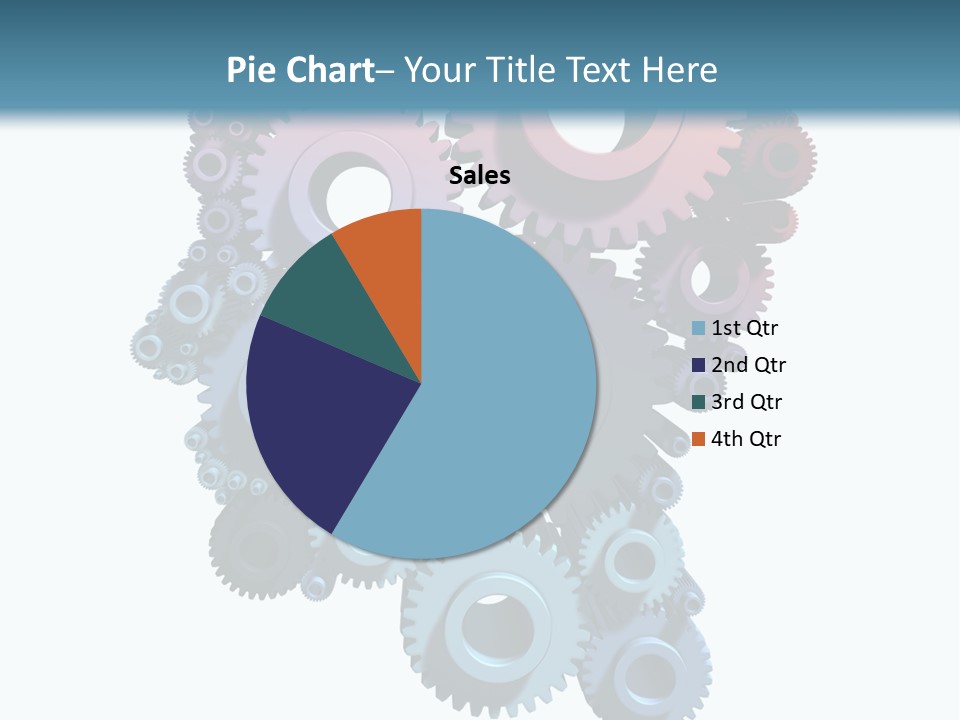 Thought Head Red PowerPoint Template