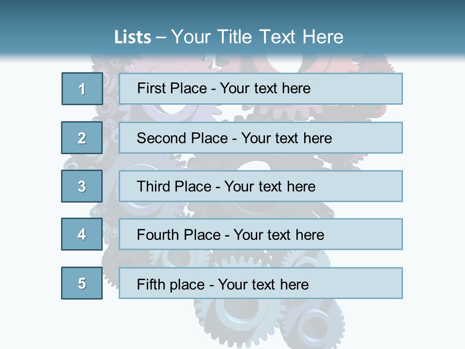 Thought Head Red PowerPoint Template