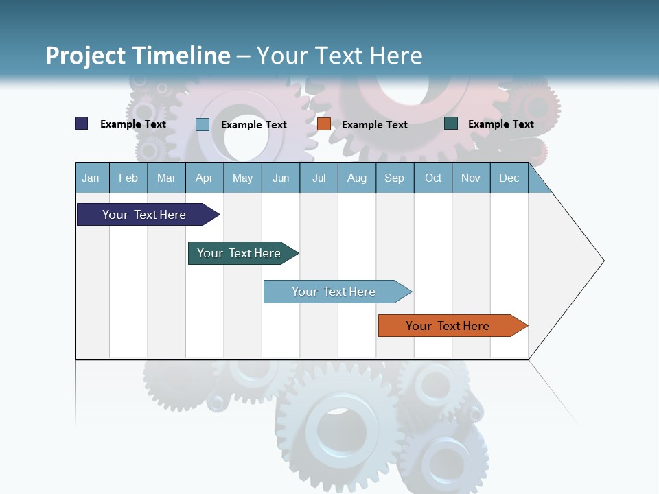 Thought Head Red PowerPoint Template