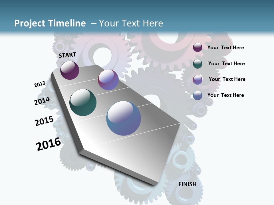 Thought Head Red PowerPoint Template