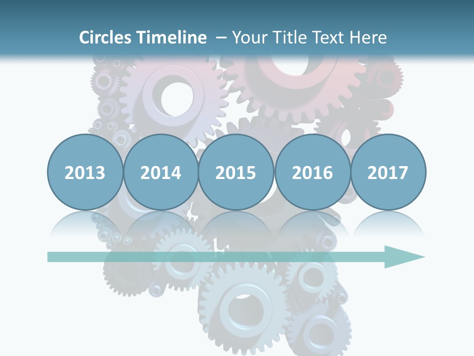 Thought Head Red PowerPoint Template