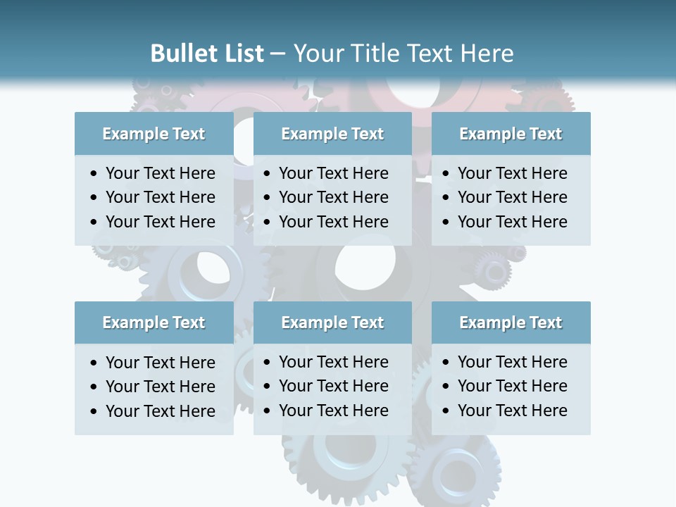 Thought Head Red PowerPoint Template