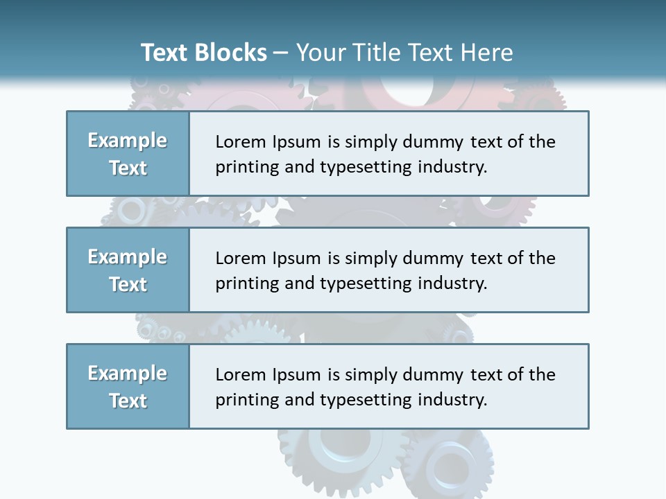 Thought Head Red PowerPoint Template