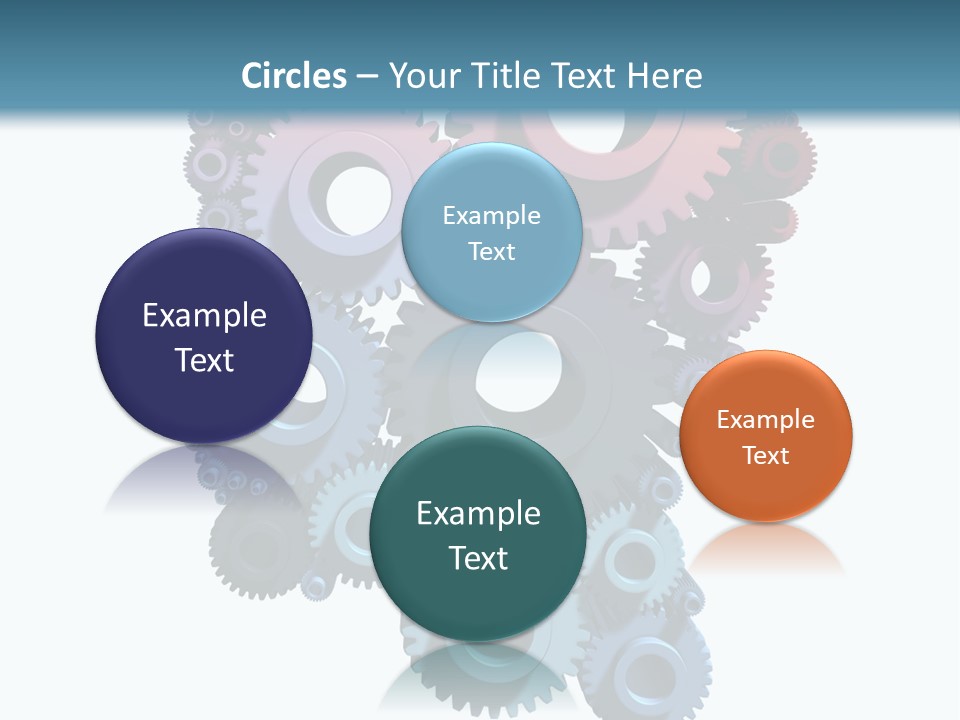 Thought Head Red PowerPoint Template