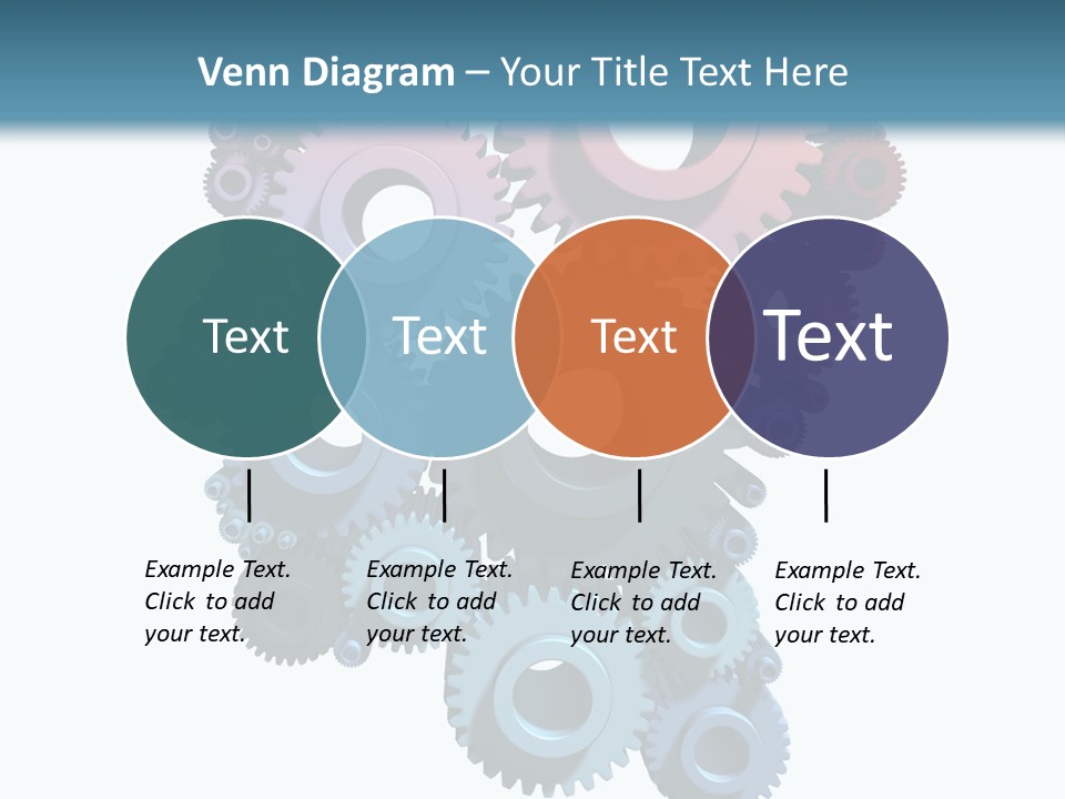 Thought Head Red PowerPoint Template