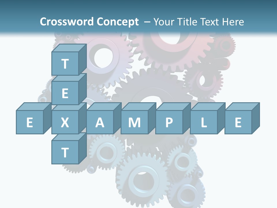 Thought Head Red PowerPoint Template