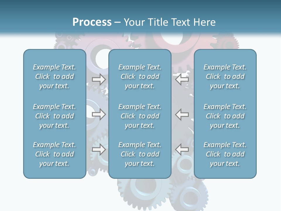 Thought Head Red PowerPoint Template