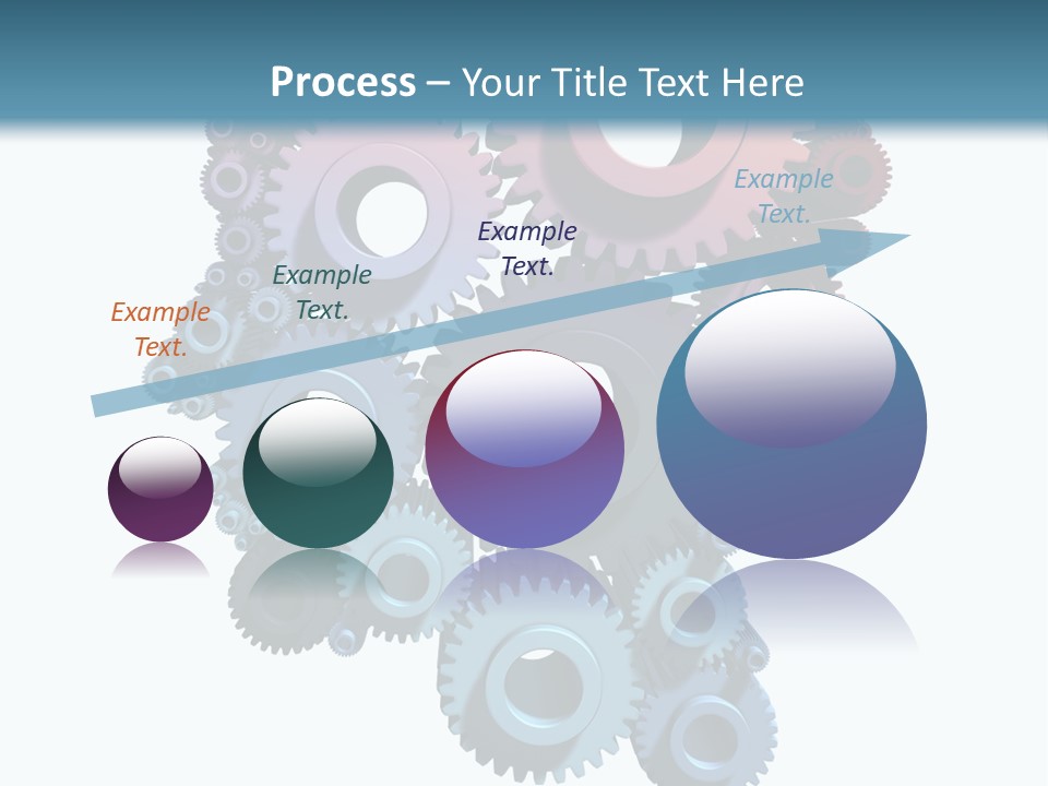 Thought Head Red PowerPoint Template