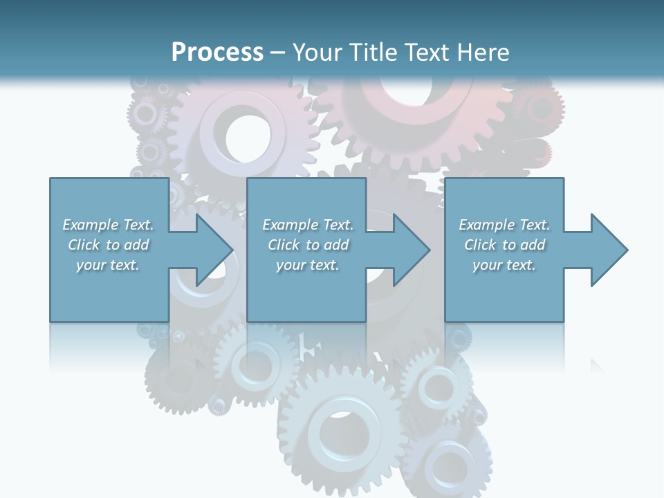 Thought Head Red PowerPoint Template