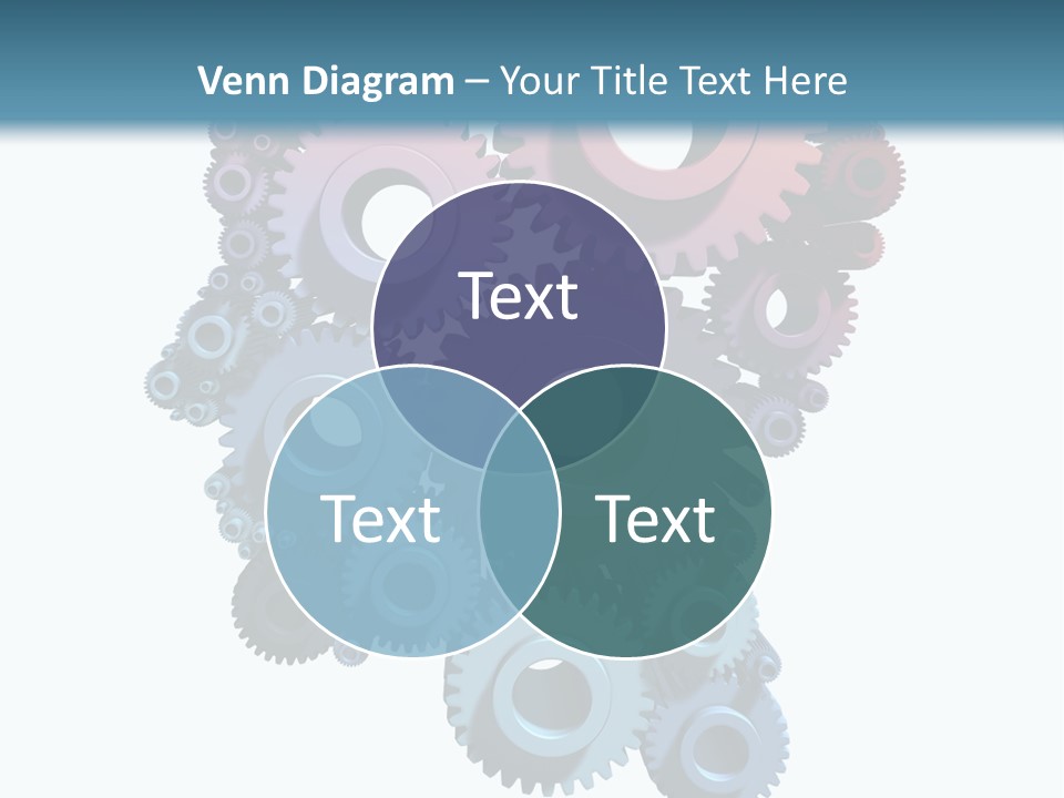 Thought Head Red PowerPoint Template