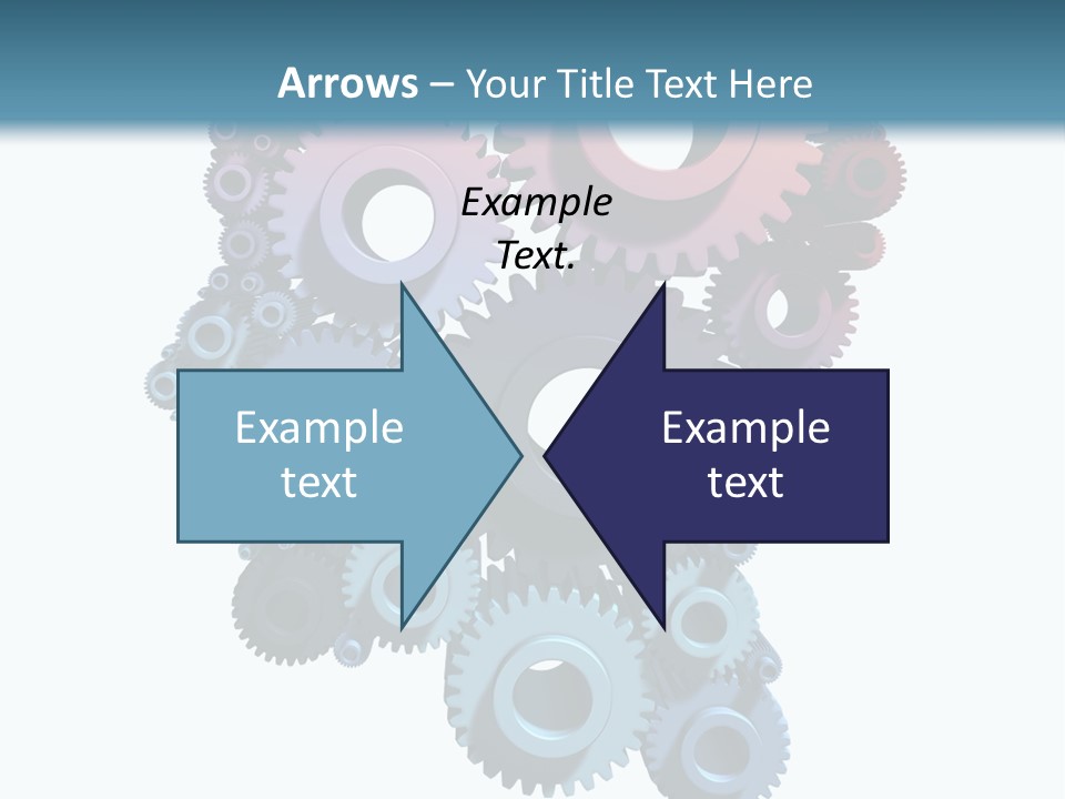 Thought Head Red PowerPoint Template