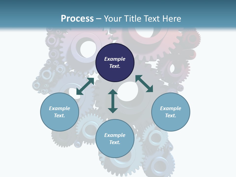Thought Head Red PowerPoint Template