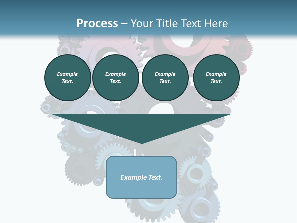 Thought Head Red PowerPoint Template