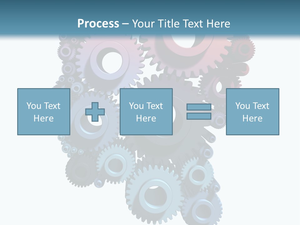 Thought Head Red PowerPoint Template