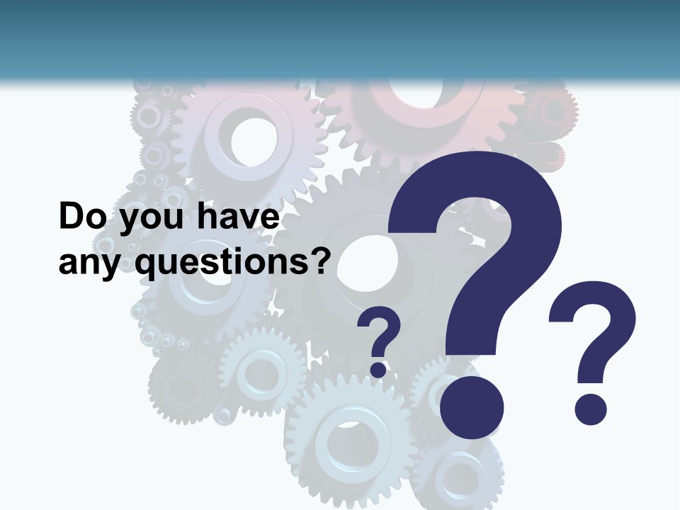 Thought Head Red PowerPoint Template