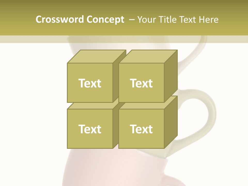 Tableware Vibrant Color Drinks PowerPoint Template