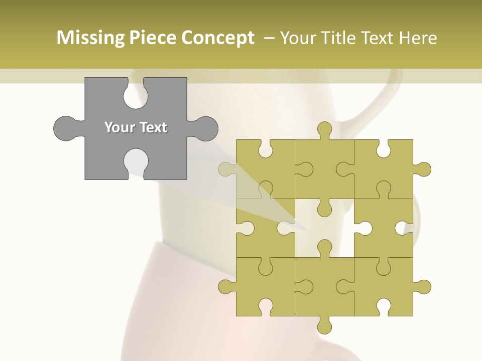 Tableware Vibrant Color Drinks PowerPoint Template