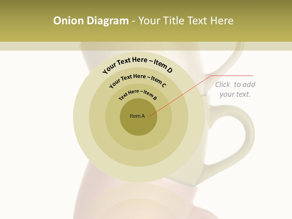 Tableware Vibrant Color Drinks PowerPoint Template