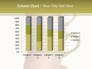 Tableware Vibrant Color Drinks PowerPoint Template