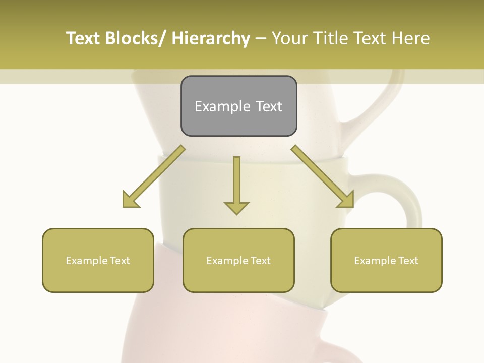 Tableware Vibrant Color Drinks PowerPoint Template