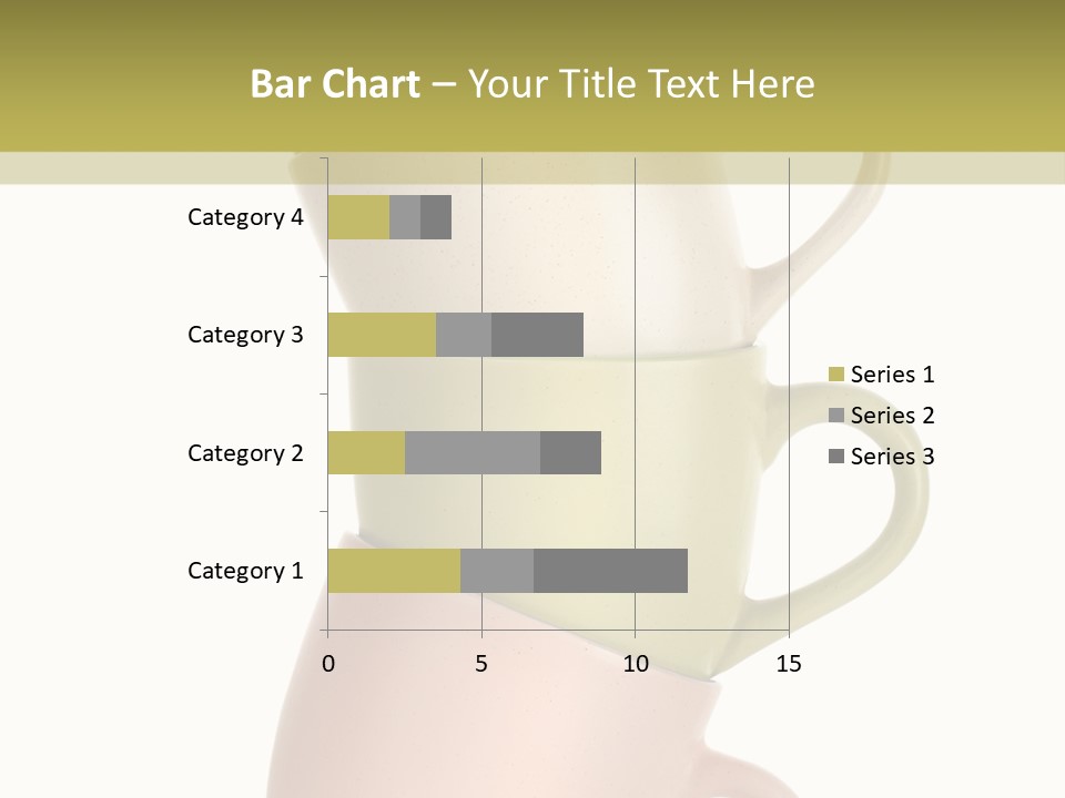 Tableware Vibrant Color Drinks PowerPoint Template