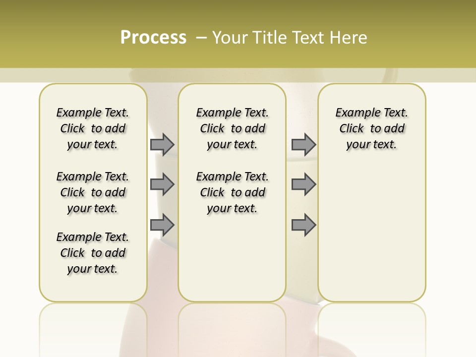 Tableware Vibrant Color Drinks PowerPoint Template
