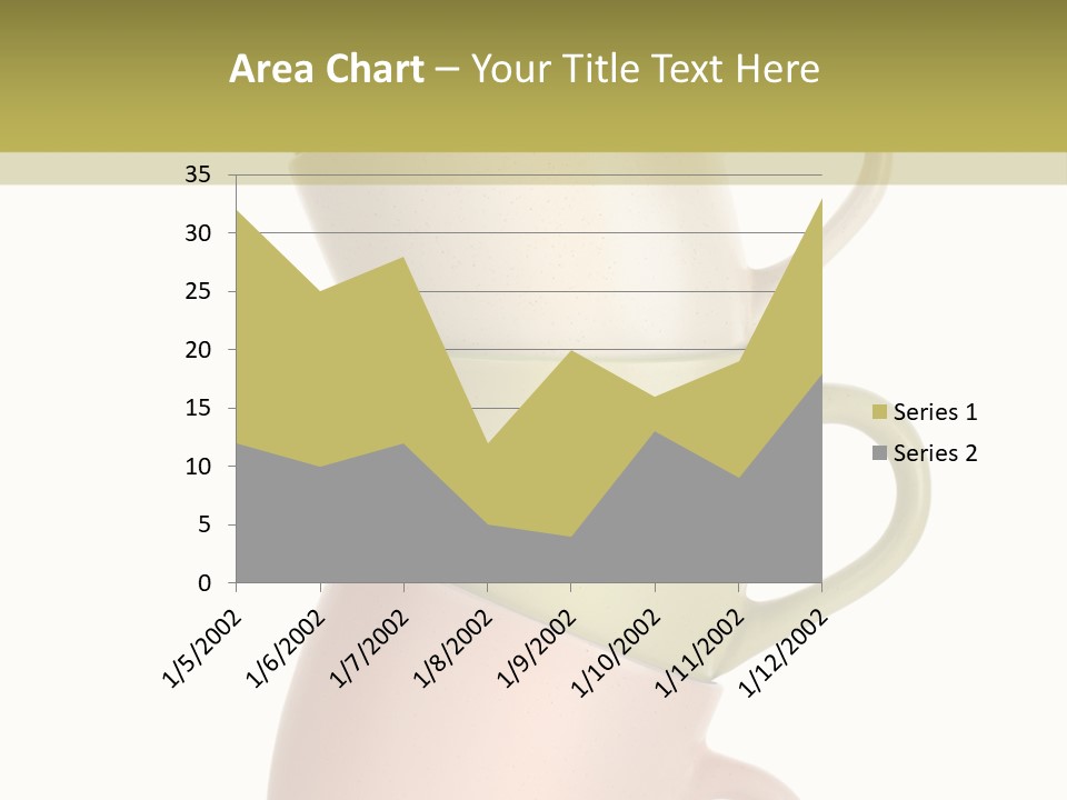 Tableware Vibrant Color Drinks PowerPoint Template