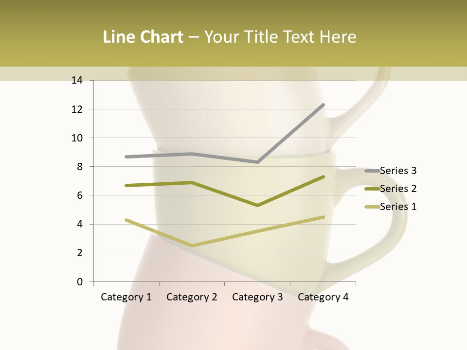Tableware Vibrant Color Drinks PowerPoint Template