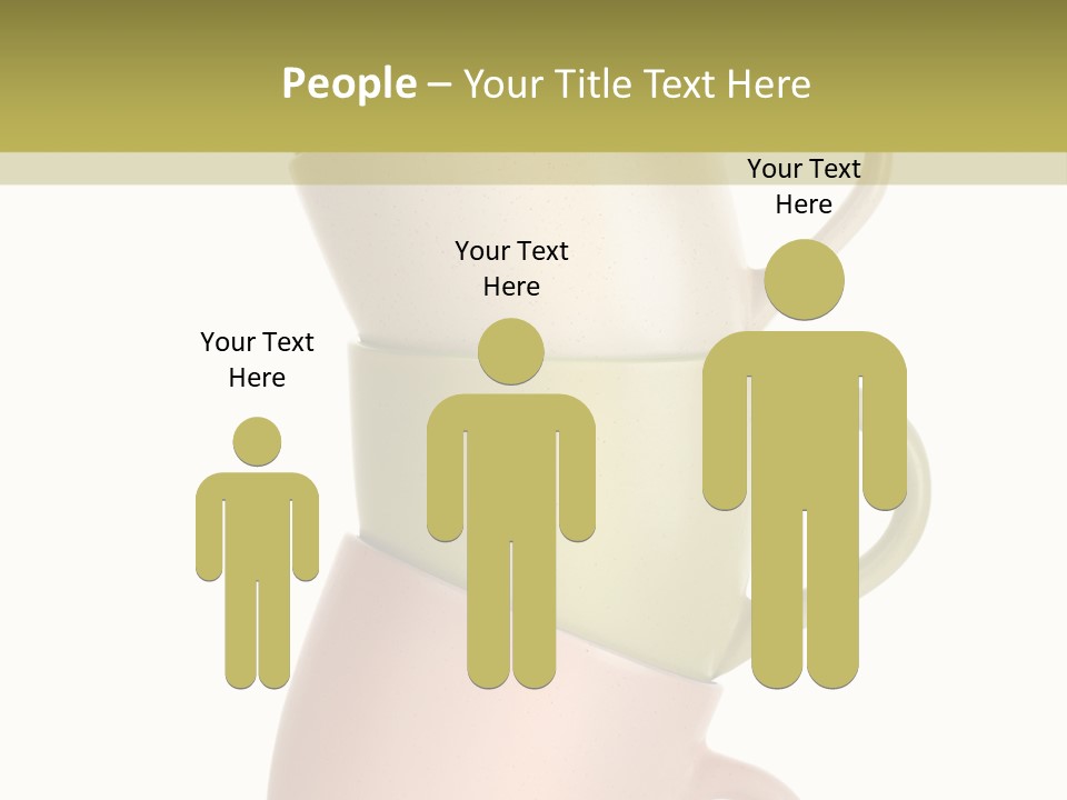 Tableware Vibrant Color Drinks PowerPoint Template